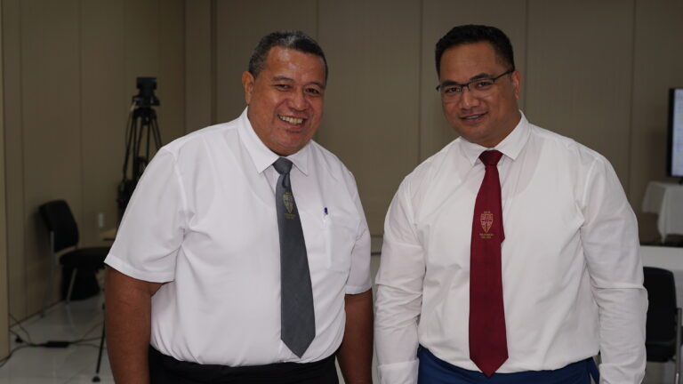 Rev. Assoc. Prof. Alesana Palaamo & Dr. Fenika Faalave